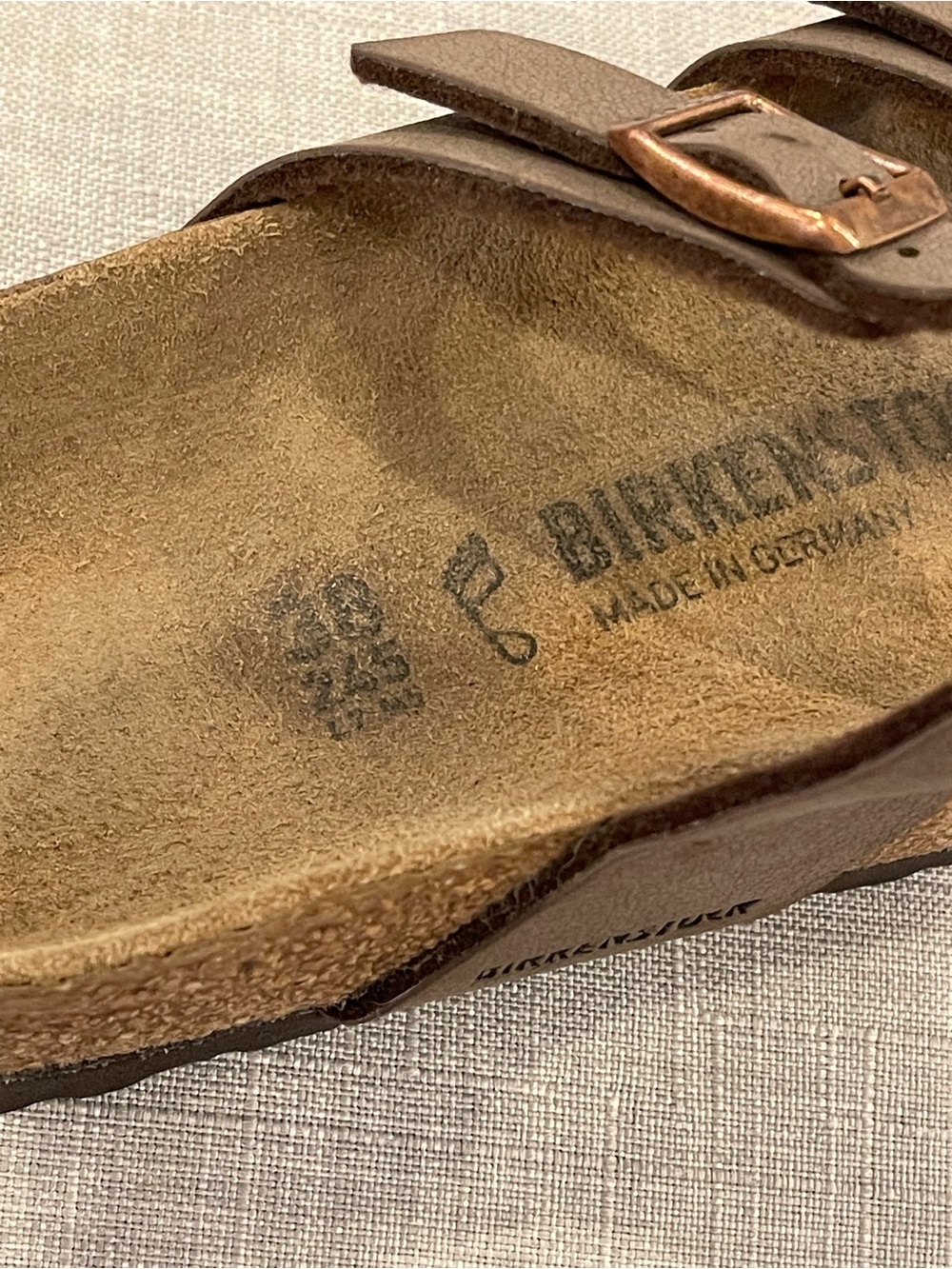 Birkenstock Mayari in Mocha GUC Birkibuck EU 38 W 7 festival bohemian cottage - Picture 4 of 8